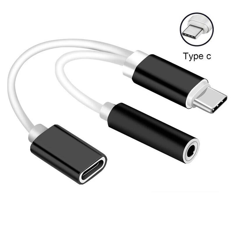 2 In1 Type-C ȯ USB  C  ̺ 3.5mm  ̾   Type-C ȭ  USB 